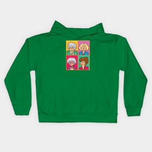 Golden 80's Kids Hoodie